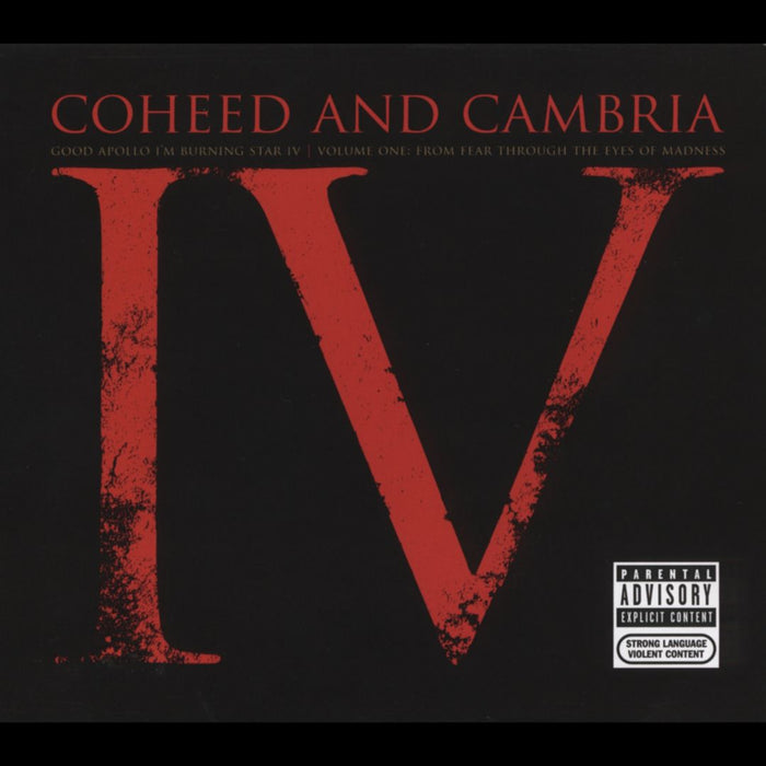 Coheed & Cambria - Good Apollo, I'm Burning Star IV Vol.1: From Fear Through The Eyes Of Madness (New CD)
