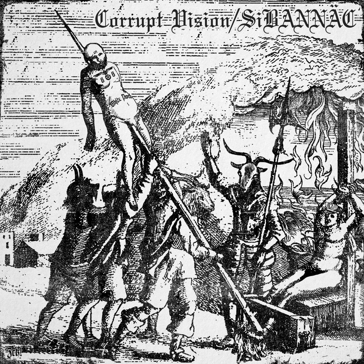 Corrupt Vision & SiBANNÄC - Split (New Vinyl)