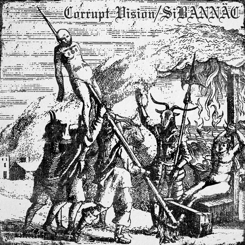 Corrupt Vision & SiBANNÄC - Split (New Vinyl)