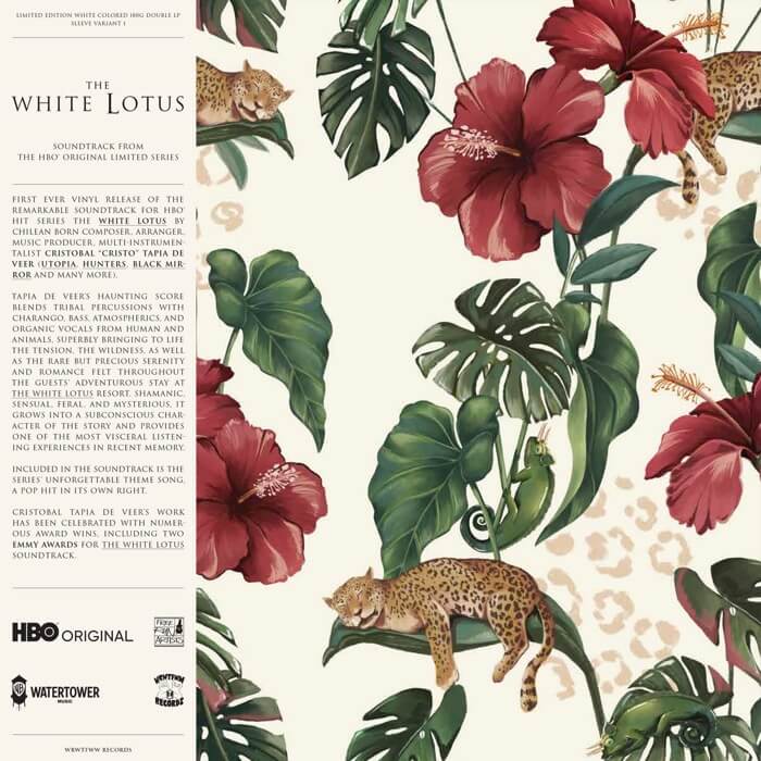 Cristobal Tapia de Veer - The White Lotus OST (2LP White Vinyl) (Cover Variant 1) (New Vinyl)