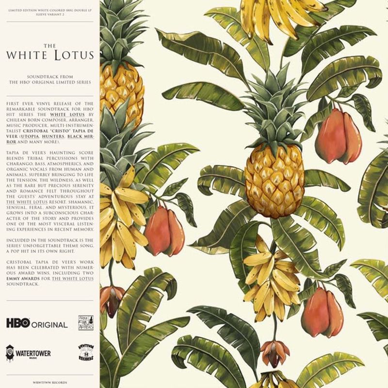 Cristobal Tapia de Veer - The White Lotus OST (2LP White Vinyl) (Cover Variant 2) (New Vinyl)