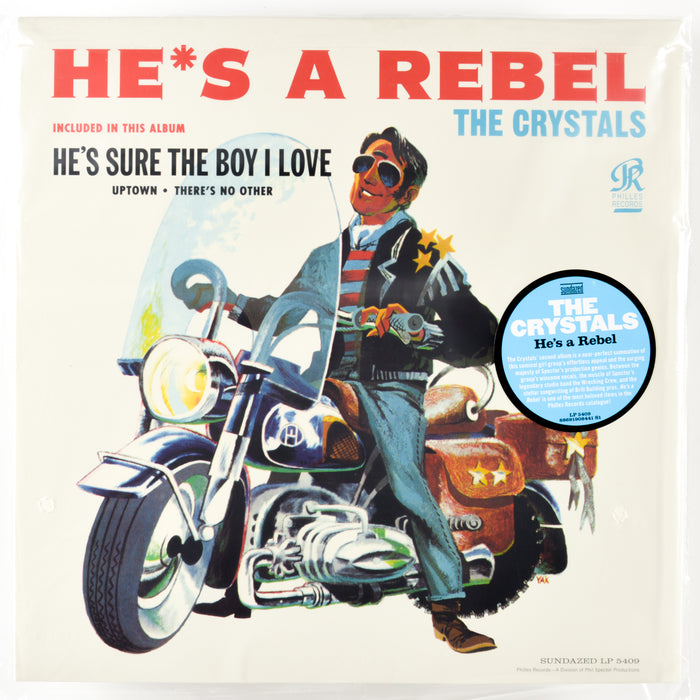 Crystals-hes-a-rebel-mono-new-vinyl