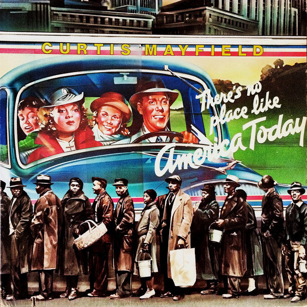 Curtis Mayfield - There's No Place Like America Today (Turquoise Colour) (New Vinyl)