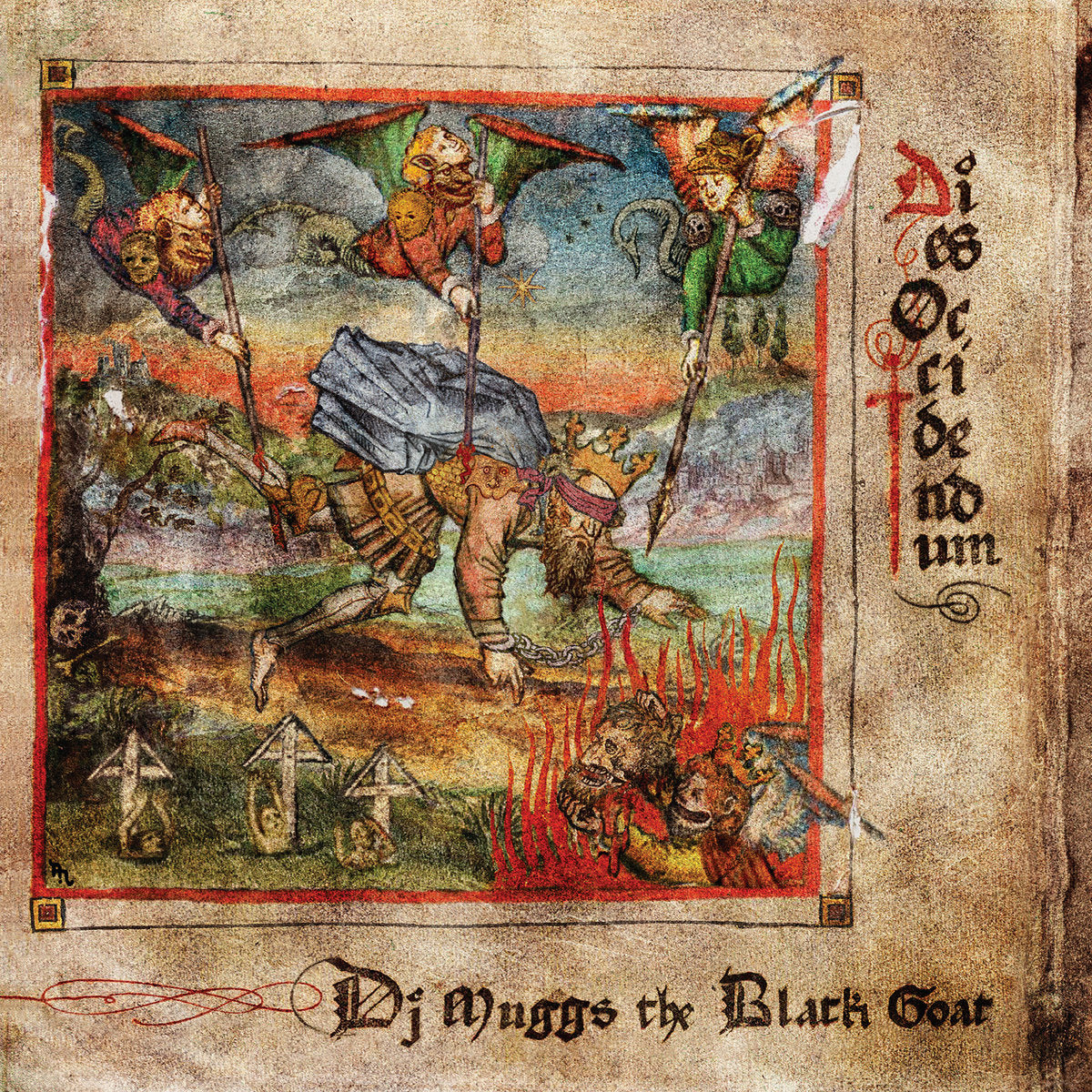 DJ Muggs The Black Goat - Dies Occidendum (Indie Red Colour Vinyl) (New Vinyl)