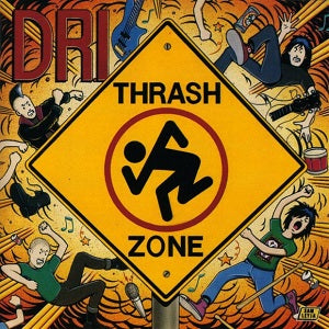 D.R.I. - Thrash Zone (Tangerine Marbled Vinyl) (New Vinyl)