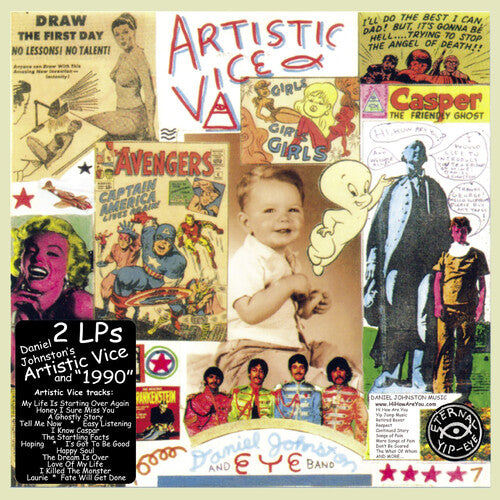 Daniel Johnston - Artistic Vice/1990 (New Vinyl)