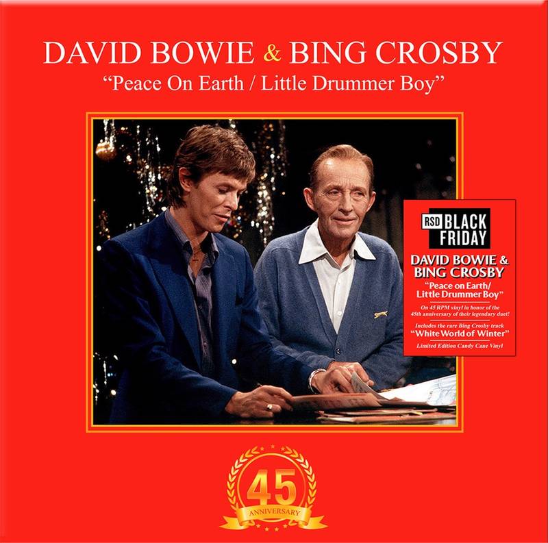 David Bowie & Bing Crosby - Peace On Earth/Little Drummer Boy 12" (RSD Black Friday 2022) (New Vinyl)