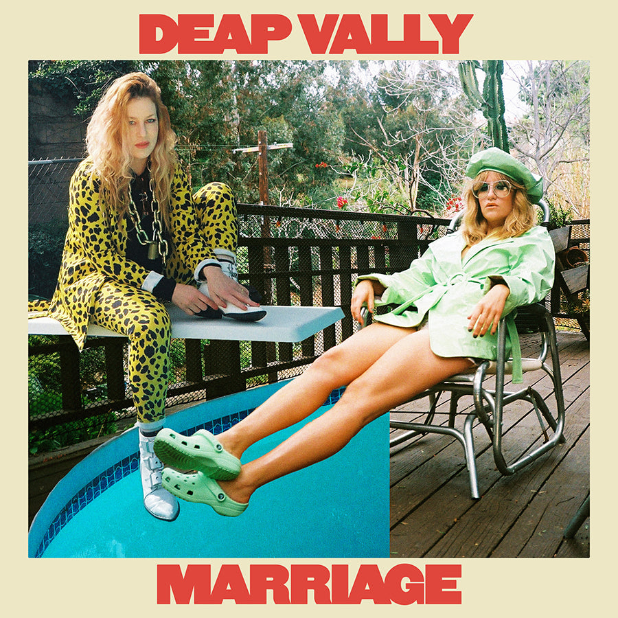 Deap Vally - Marrige (Orange Marble Vinyl) (New Vinyl)