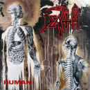 Death-human-clear-with-white-splatter-new-vinyl