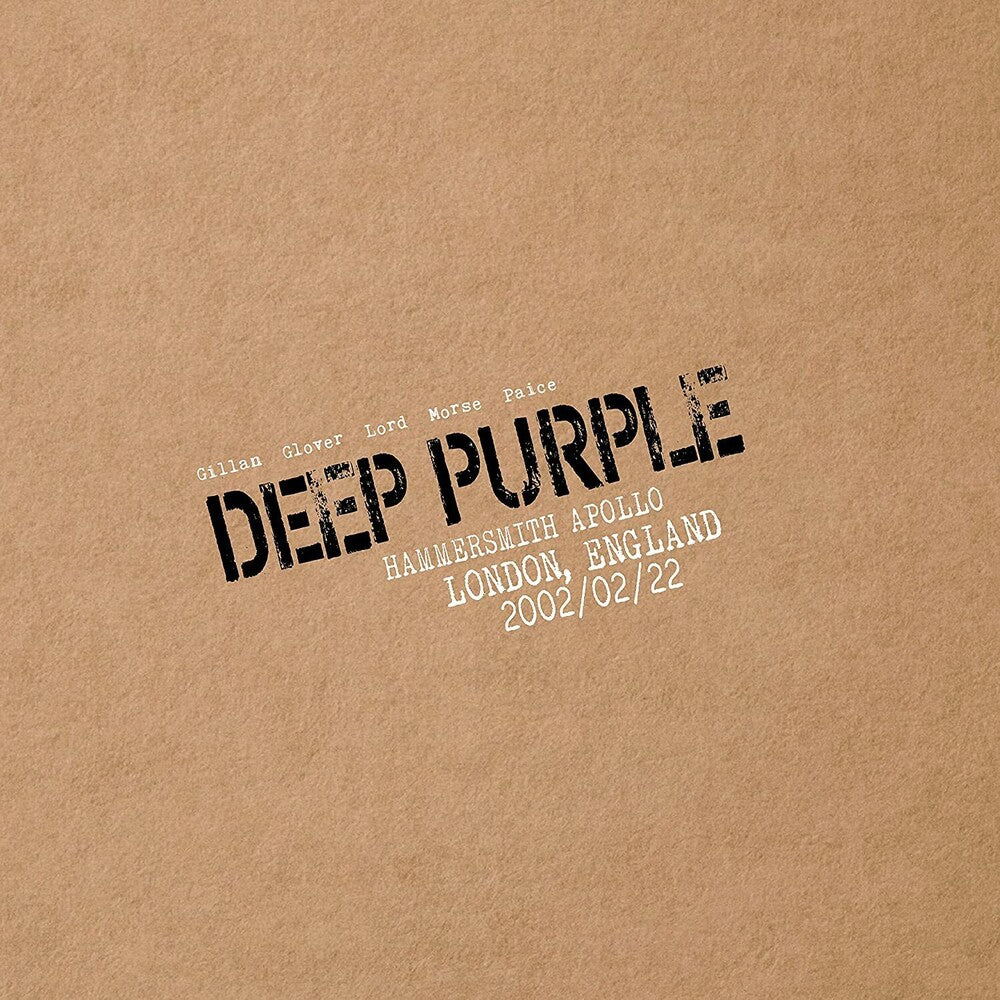 Deep Purple - Live in London: Hammersmith Apollo 02/22/02 (Ltd 3LP/Numbered) (New Vinyl)