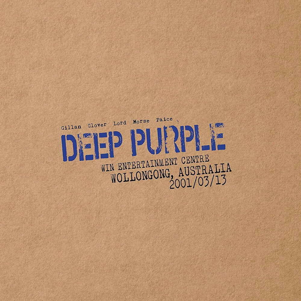 Deep Purple - Live in Wollongong Australia 2001/03/13 (3LP/Numbered/Blue Colour) (New Vinyl)
