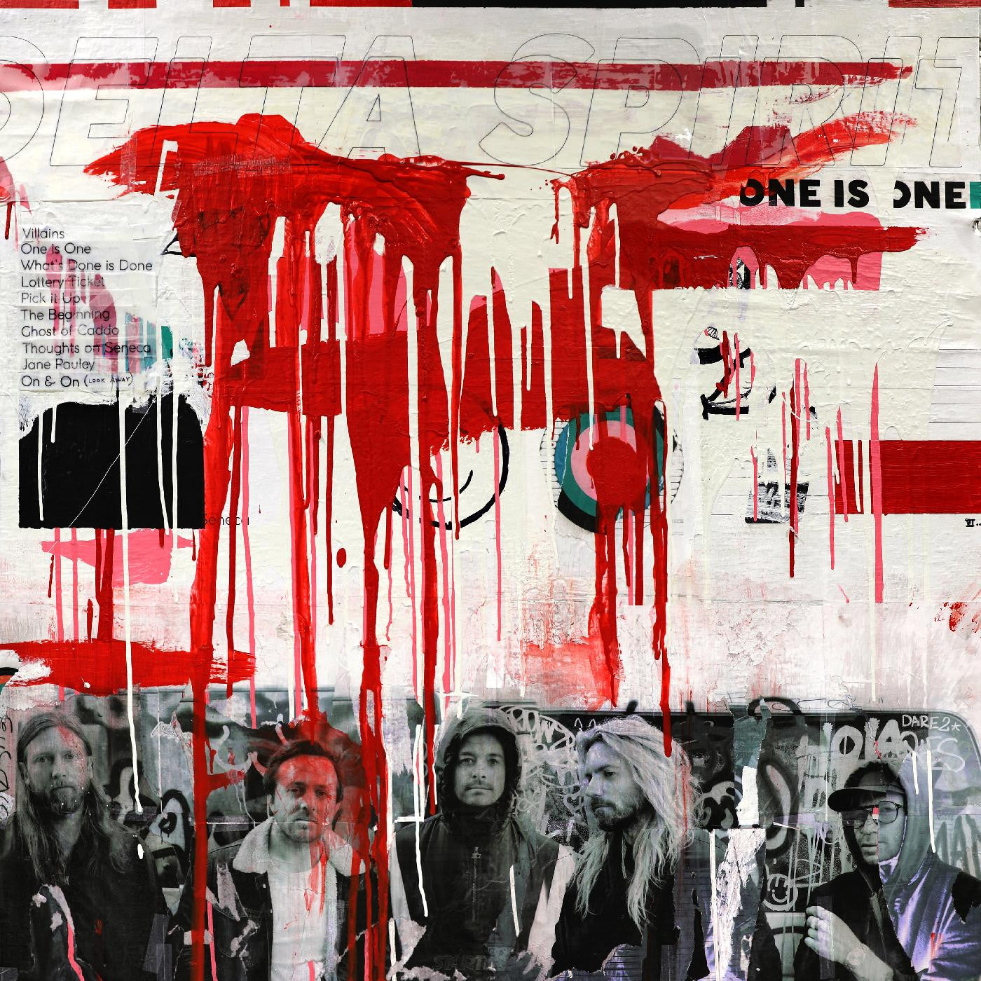 Delta Spirit - One Is One (Indie Exclusive Teal/Red/White Splatter) (New Vinyl)