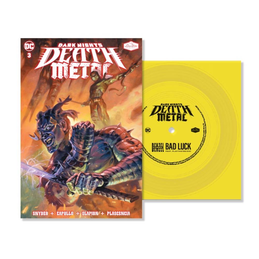 Denzel Curry - Bad Luck: Dark Knights Death Metal Issue #3 (Comic+7" Flexi) (New Book)