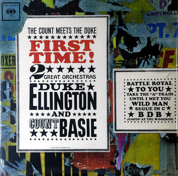 Duke Ellington And Count Basie ‎- First Time! The Count Meets The Duke (New Vinyl)