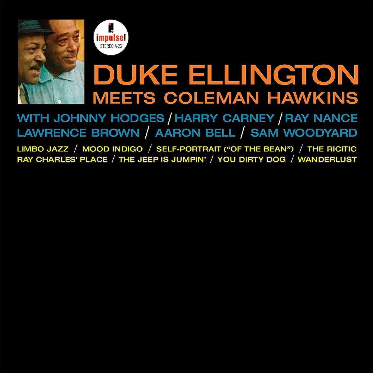 Duke Ellington & Coleman Hawkins - Duke Ellington Meets Coleman Hawkins (Acoustic Sounds Series) (New Vinyl)
