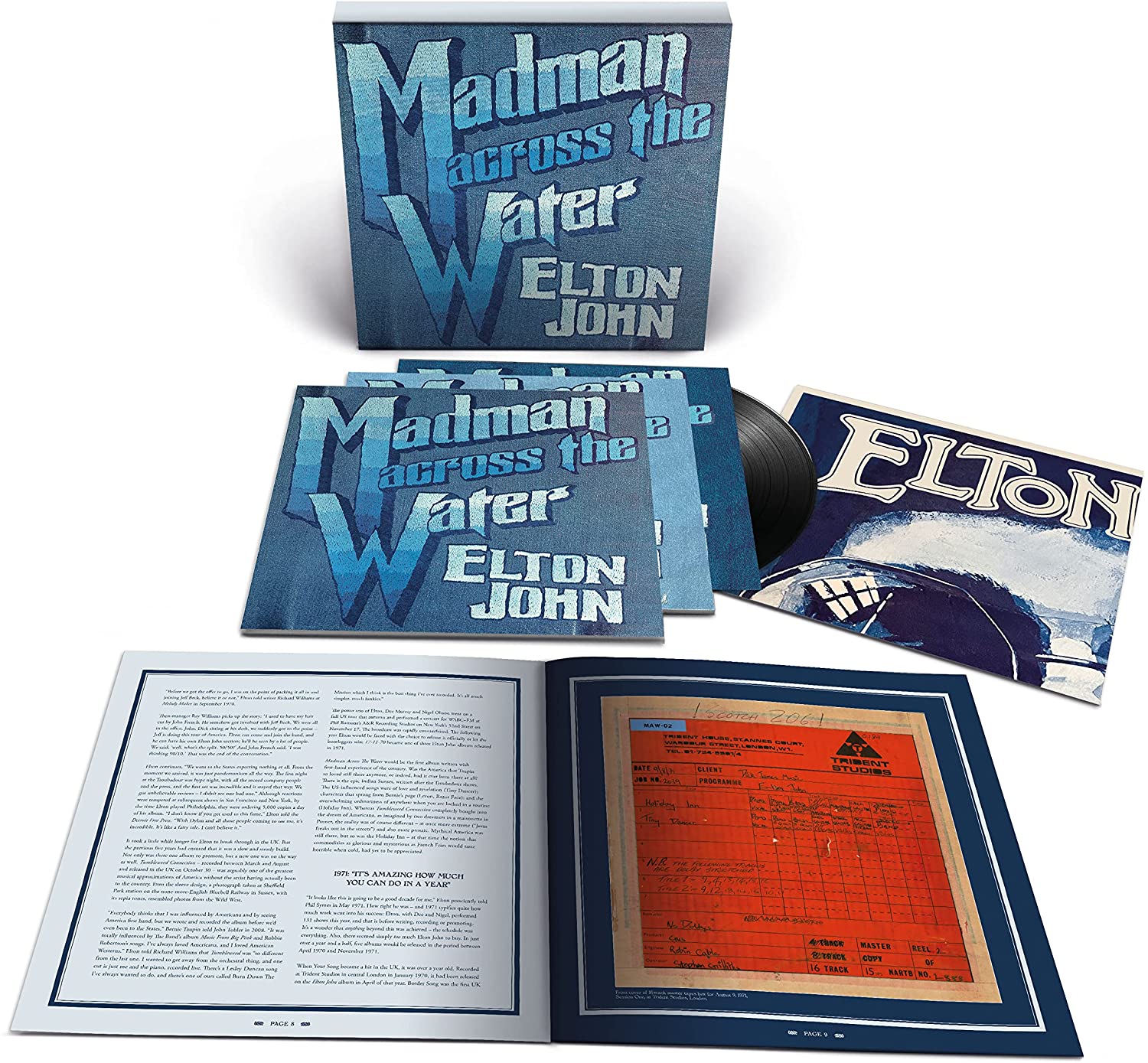Elton John - Madman Across The Water (50th Anniversary Edition Boxset) (New Vinyl)