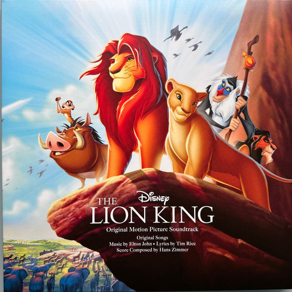 Elton John, Tim Rice, and Hans Zimmer - The Lion King OST (Orange) (New Vinyl)