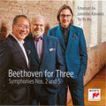 Emanuel Ax, Leonidas Kavakos, Yo-Yo Ma - Beethoven for Three: Symphonies Nos 2 & 5 (New CD)