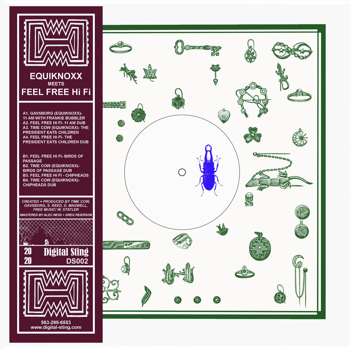 Equiknoxx, Feel Free Hi Fi – Equiknoxx Meets Feel Free Hi Fi (New Vinyl)