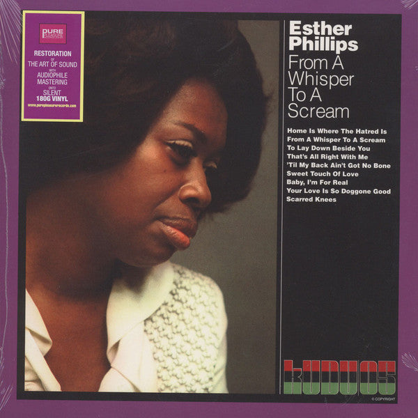 Esther Phillips - From A Whisper To A Scream (Pure Pleasure) (New Vinyl)
