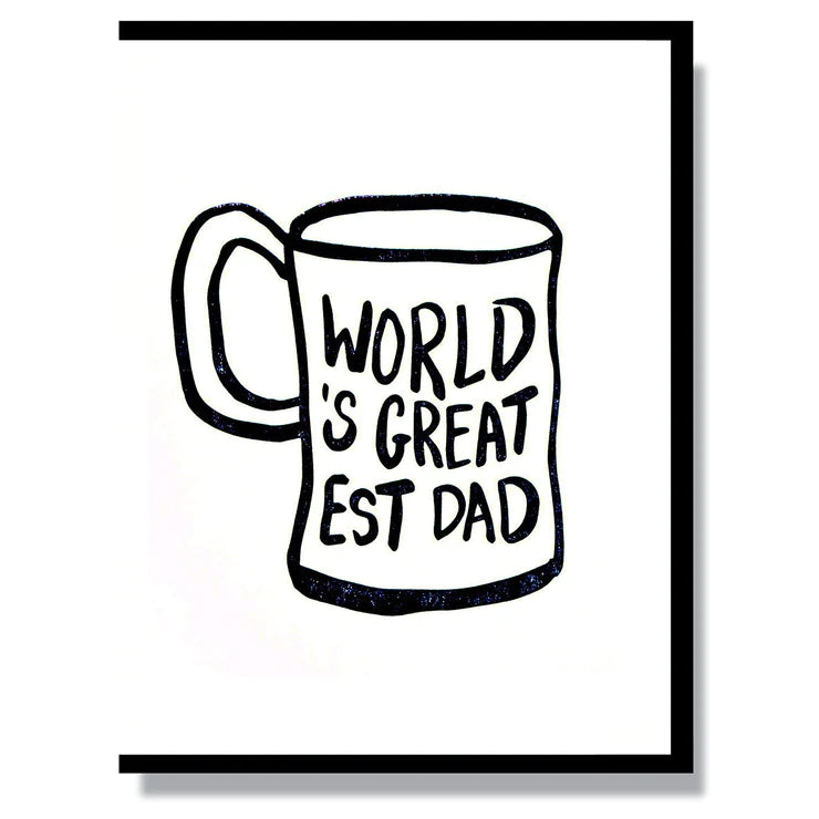 Father's Day - World's Greatest Dad Card - Smitten Kitten