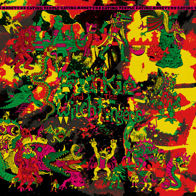 Frankie And The Witch Fingers - Monsters Eating People Eating Monsters... (Green Galaxy Vinyl) (New Vinyl)