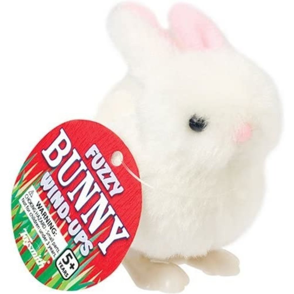 Fuzzy Bunny Wind Up Toys