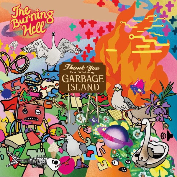 The Burning Hell - Garbage Island (Colour) (New Vinyl)