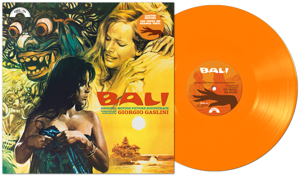 Giorgio Gaslini - Bali OST (Limited Edition Orange Vinyl) (New Vinyl)