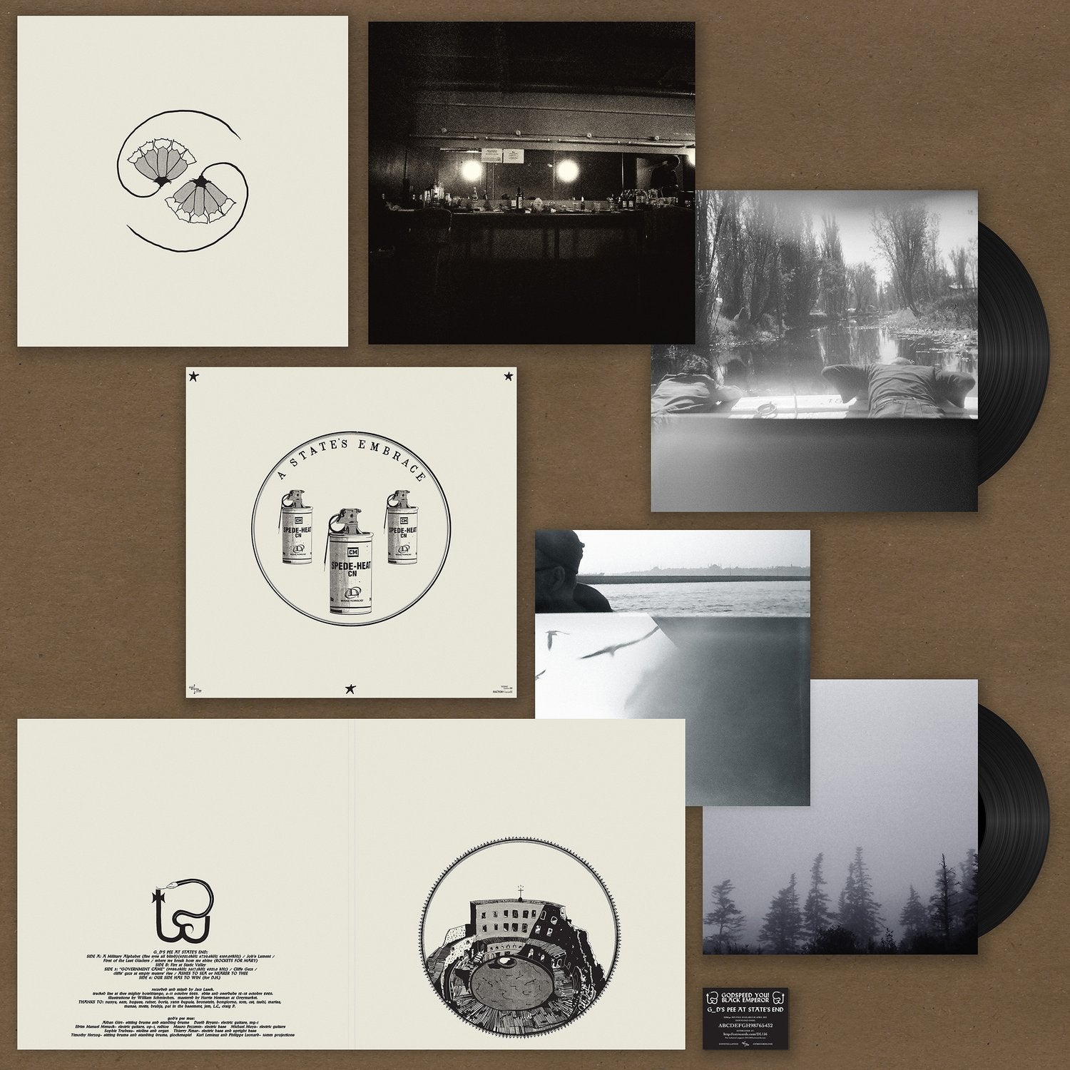 Godspeed You! Black Emperor - G_d's Pee AT STATE'S END! (New Vinyl)