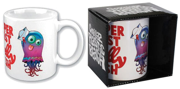 Gorillaz Plastic Beach Mug