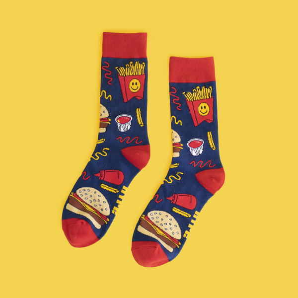 Main & Local - Burger Socks - Socks