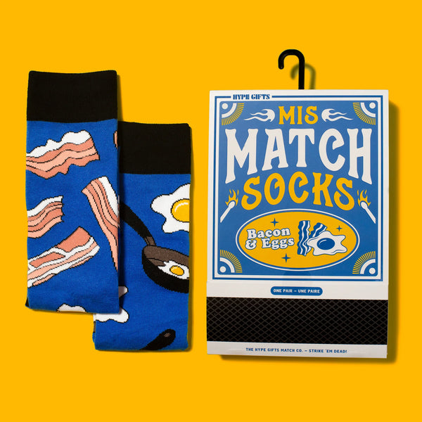 Main & Local - MISMATCH SOCKS - EGGS & BACON - Socks