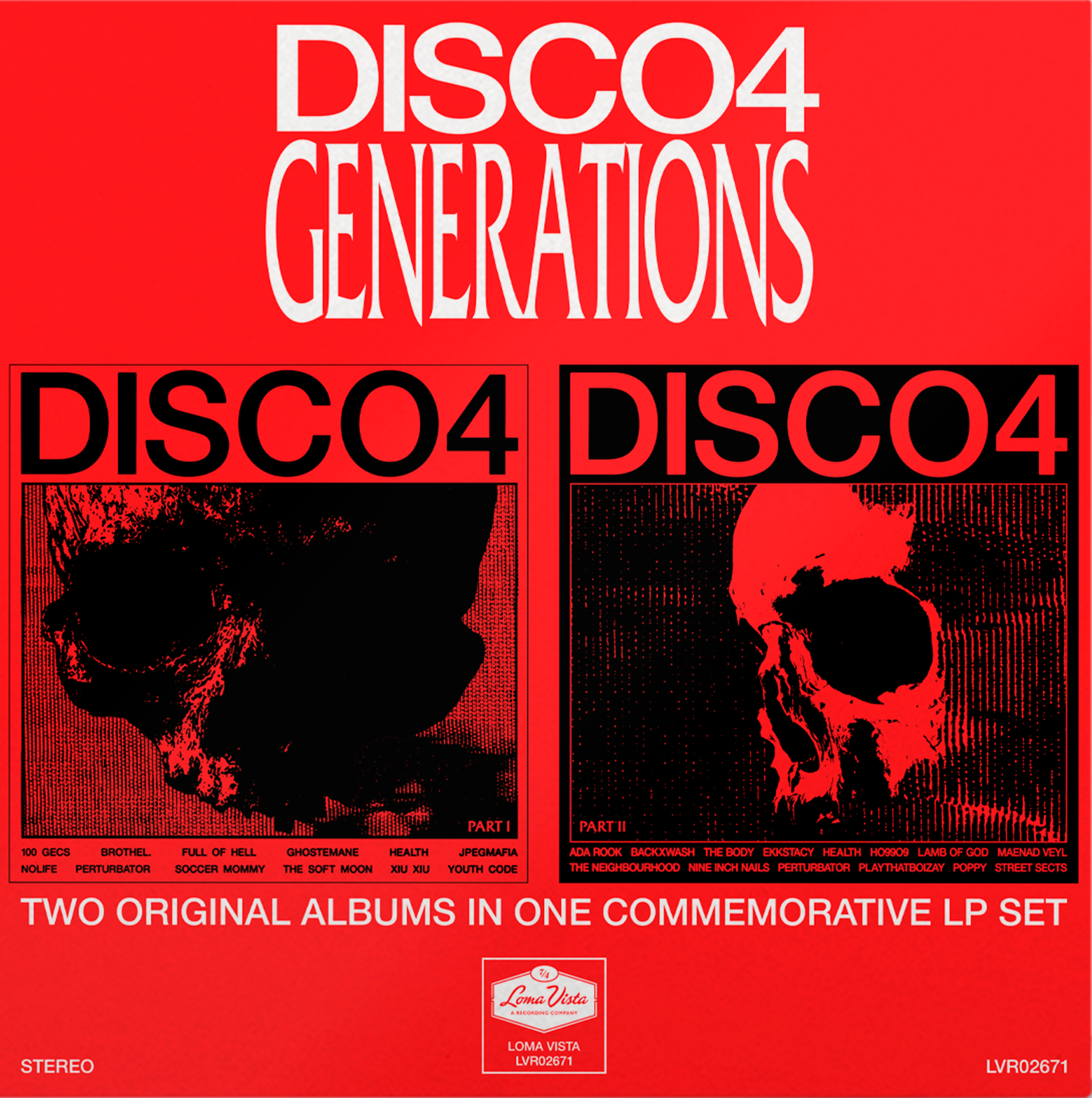 Health - Disco4: Generations (Part 1 & 2) (New Vinyl)
