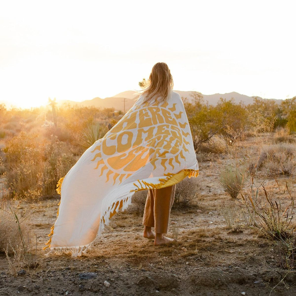 Here Comes The Sun -  Turkish Blanket official collaboration with the Beatles. (SLOWTIDE)