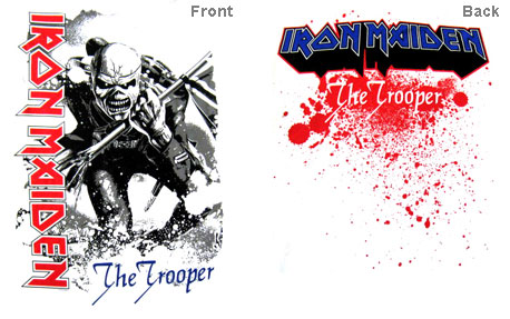 Iron Maiden - Oversized Trooper - T-shirt