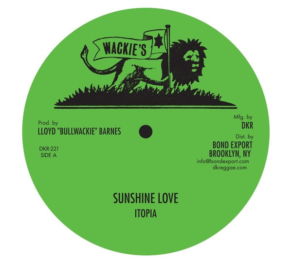 Itopia - Sunshine Love/Keep a Rocking/Get Over (12") (New Vinyl)