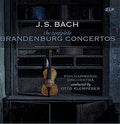 JS Bach - The Complete Brandenburg Concertos (Philharmonic Orchestra/Otto Klemperer) (2LP) (New Vinyl)