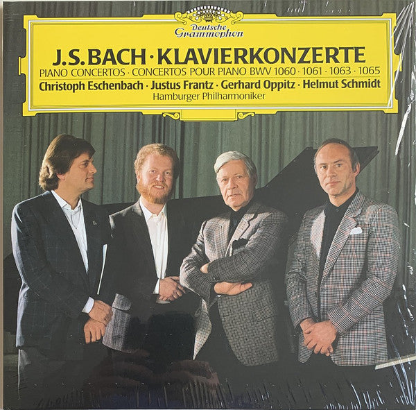J.S. Bach ‎– Klavierkonzerte = Piano Concertos = Concertos Pour Piano BWV 1060 • 1061 • 1063 • 1065 (New Vinyl)