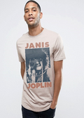 Janis Joplin- 69' (White) T-Shirt