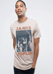 Janis Joplin- 69' (White) T-Shirt