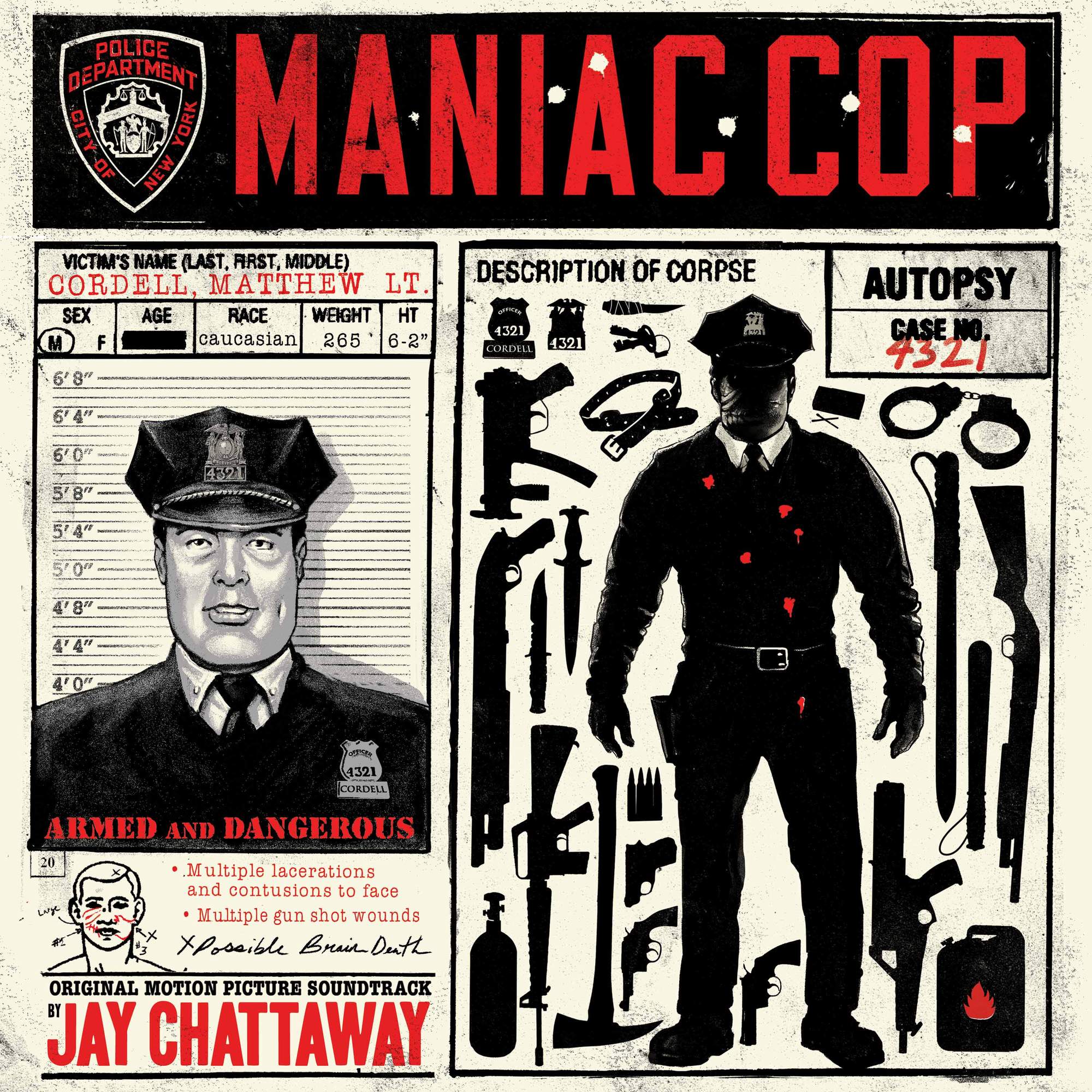 Jay Chattaway - Maniac Cop [Soundtrack] (New Vinyl)