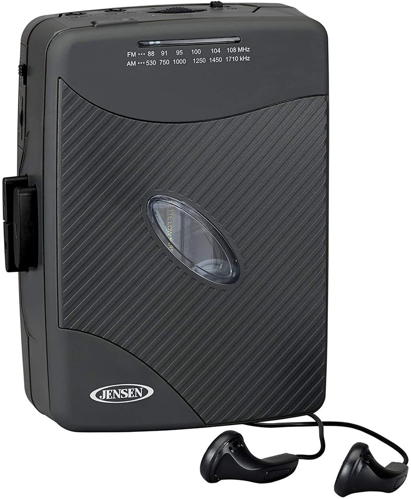 Jensen Stereo Cassette Player Walkman with AM-FM Radio