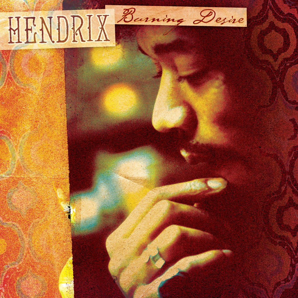 Jimi Hendrix - Burning Desire (Translucent Orange & Red) (RSD Black Friday 2022) (New Vinyl)