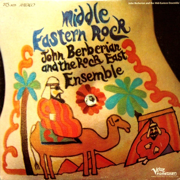 John Berberian And The Rock East Ensemble ‎– Middle Eastern Rock (New Vinyl)