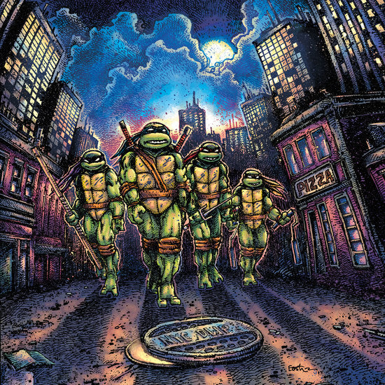 John Du Prez - Teenage Mutant Ninja Turtles I (Soundtrack) (New Vinyl) (Colour Vinyl)