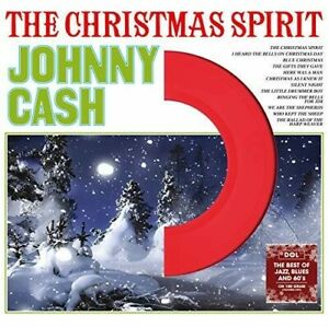 Johnny Cash - The Christmas Spirit (Die Cut Cover/Red Colour) (New Vinyl)
