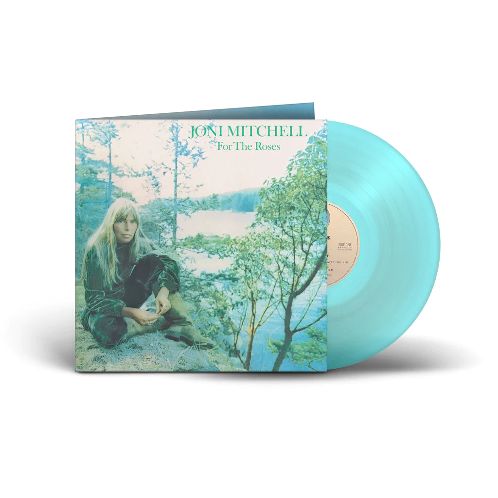 Joni Mitchell - For The Roses (2022 Remaster/180g/Transparent Aqua Blue) (New Vinyl)