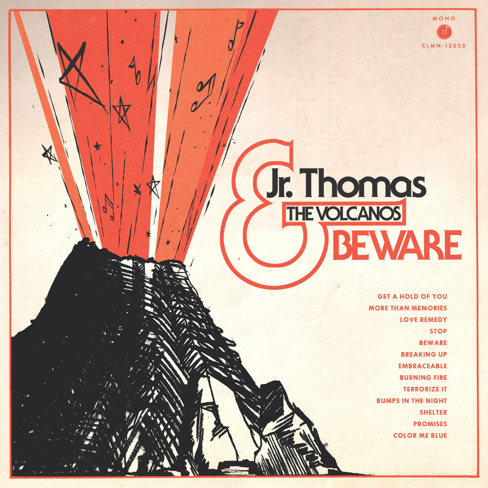 Jr. Thomas & The Volcanos - Beware (Transparent Orange Vinyl) (New Vinyl)