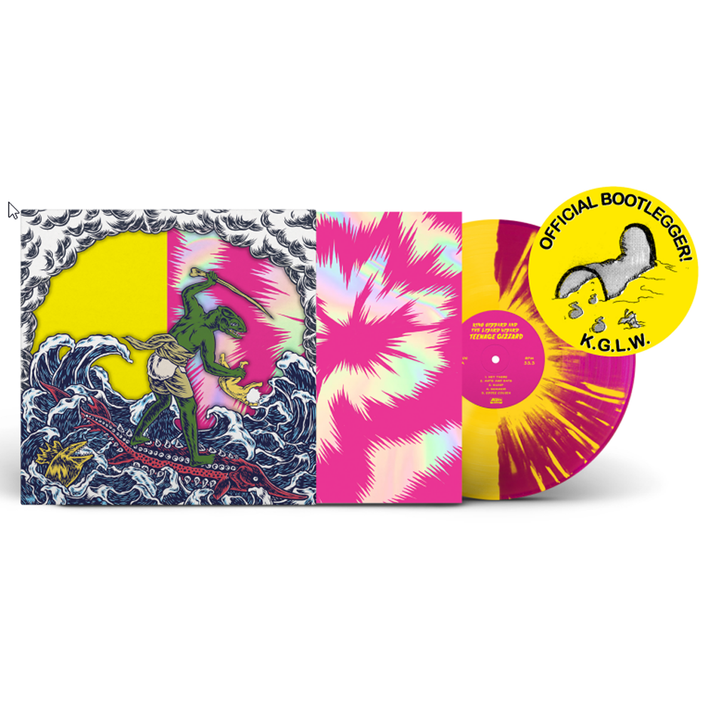 King Gizzard & the Lizard Wizard - Teenage Gizzard (50/50 Yellow & Magenta w/ Yellow Splatter) (New Vinyl)